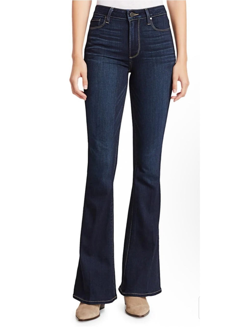Paige High-Rise Bell Canyon Flare Jeans 💙💙